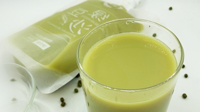 中性卵白酶在绿豆沙饮料出产中的操纵